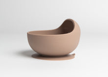 Load image into Gallery viewer, LMC Silicone Suction Bowl & Spoon - Taupe