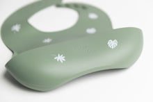 Load image into Gallery viewer, LMC Silicone Bib - Monstera