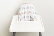 Load image into Gallery viewer, Waterproof IKEA Highchair Cushion Cover - Rainbow