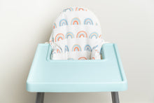 Load image into Gallery viewer, Waterproof IKEA Highchair Cushion Cover - Rainbow