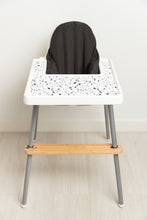 Load image into Gallery viewer, Waterproof IKEA Highchair Cushion Cover - Black