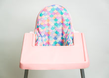 Load image into Gallery viewer, Waterproof IKEA Highchair Cushion Cover - Mermaid