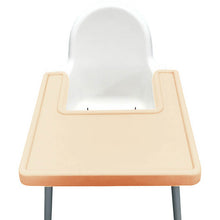 Load image into Gallery viewer, IKEA Highchair Full Cover Silicone Placemat - Nude