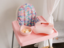 Load image into Gallery viewer, Waterproof IKEA Highchair Cushion Cover - Mermaid
