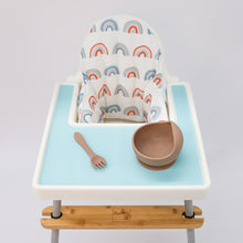 Load image into Gallery viewer, Waterproof IKEA Highchair Cushion Cover - Rainbow