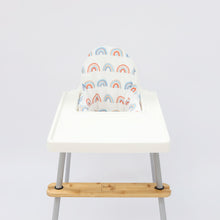 Load image into Gallery viewer, Waterproof IKEA Highchair Cushion Cover - Rainbow