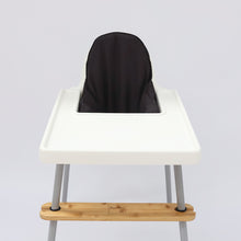 Load image into Gallery viewer, Waterproof IKEA Highchair Cushion Cover - Black