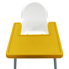 Load image into Gallery viewer, IKEA Highchair Full Cover Silicone Placemat - Mustard