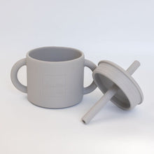 Load image into Gallery viewer, Sippy Cup with Handles - Grey