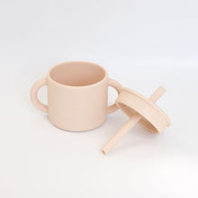 Load image into Gallery viewer, Sippy Cup with Handles - Beige