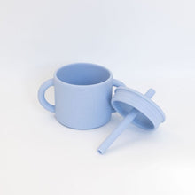 Load image into Gallery viewer, Sippy Cup with Handles - Blue