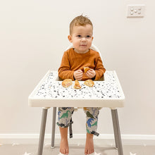 Load image into Gallery viewer, IKEA Highchair Silicone Pattern Placemat - Terrazzo