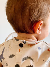 Load image into Gallery viewer, Smock Bib - Dinosaurs