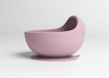 Load image into Gallery viewer, LMC Silicone Suction Bowl &amp; Spoon - Mauve
