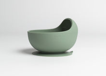 Load image into Gallery viewer, LMC Silicone Suction Bowl &amp; Spoon - Sage

