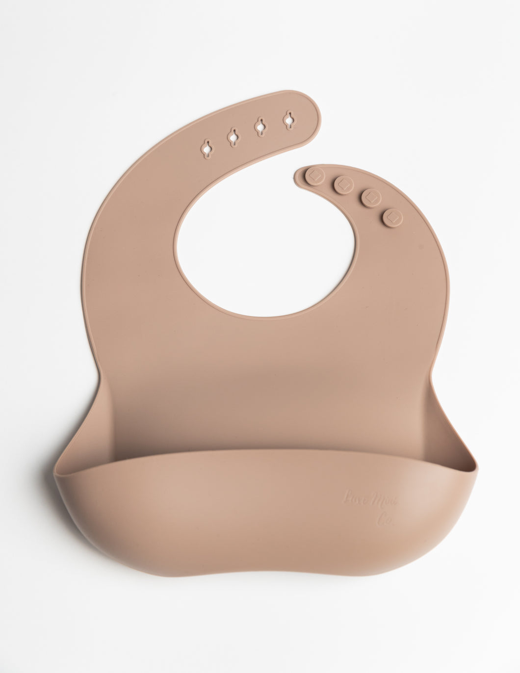 LMC Silicone Bib - Taupe