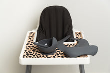 Load image into Gallery viewer, IKEA Highchair Silicone Pattern Placemat - Leopard Print
