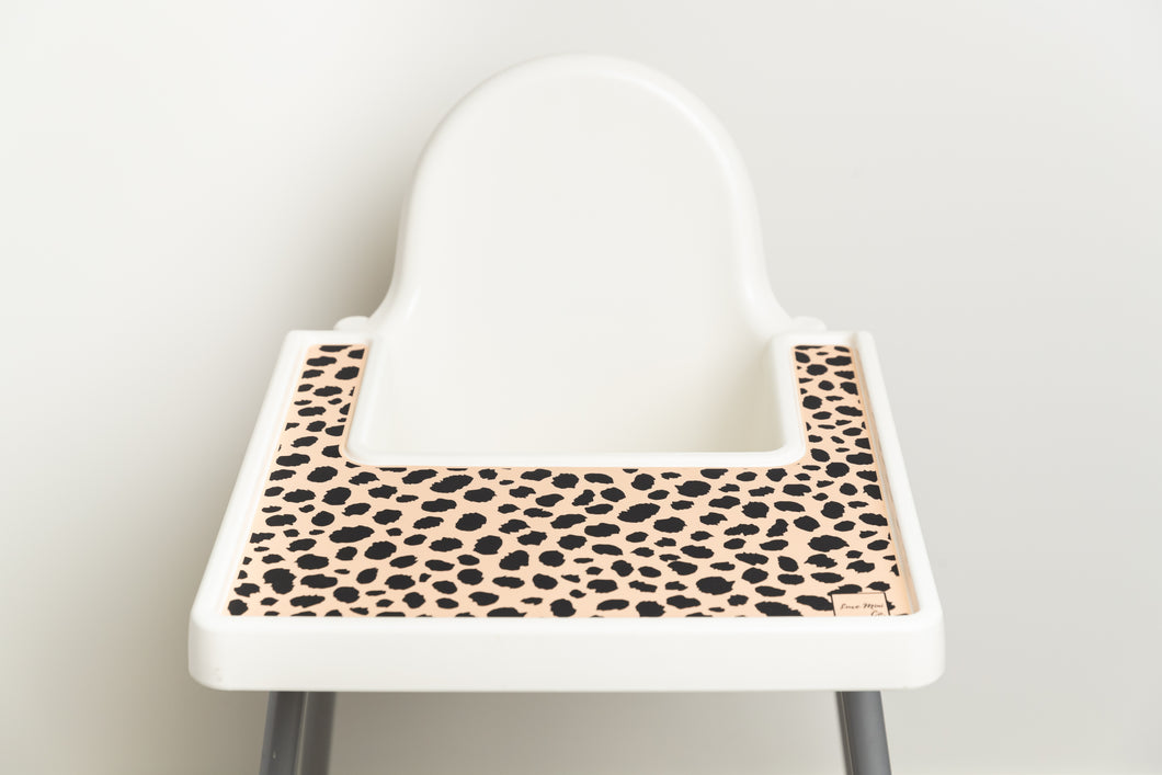 IKEA Highchair Silicone Pattern Placemat - Leopard Print