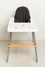 Load image into Gallery viewer, Waterproof IKEA Highchair Cushion Cover - Black
