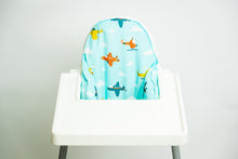 Load image into Gallery viewer, Waterproof IKEA Highchair Cushion Cover - Aeroplanes
