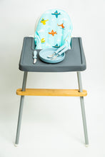 Load image into Gallery viewer, Waterproof IKEA Highchair Cushion Cover - Aeroplanes
