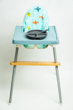 Load image into Gallery viewer, Waterproof IKEA Highchair Cushion Cover - Aeroplanes
