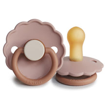 Load image into Gallery viewer, FRIGG Daisy Natural Rubber Pacifier - Colorblock (Biscuit)

