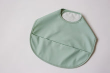 Load image into Gallery viewer, Boy Waterproof Snuggle Bib - Sage
