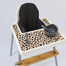 Load image into Gallery viewer, IKEA Highchair Silicone Pattern Placemat - Leopard Print
