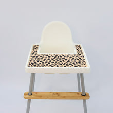 Load image into Gallery viewer, IKEA Highchair Silicone Pattern Placemat - Leopard Print
