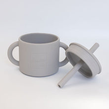 Load image into Gallery viewer, Sippy Cup with Handles - Grey
