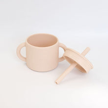 Load image into Gallery viewer, Sippy Cup with Handles - Beige
